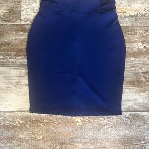 Women’s Navy Pencil Skirt